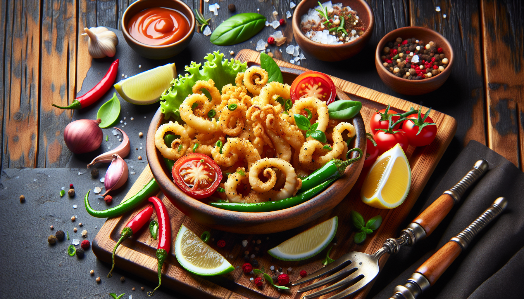 ricette di calamari fritti